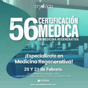56º certificación médica en medicina regenerativa